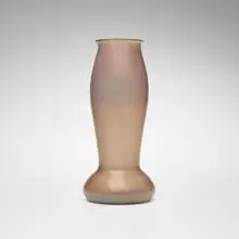 Loetz, Opal violet Ciselé vase (Gre. PNII-5872), c. 1899, hand-blown glass