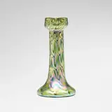 attribution Quezal, Decorated vase, c. 1910, hand-blown glass