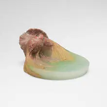 Amalric Walter, Goldfish vide-poche, c. 1920, pâte de verre