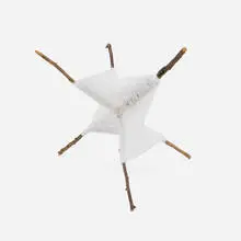 Peter Coffin, God's Eye, yarn and stick construction
