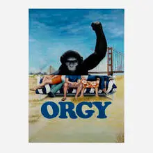 Mike Bouchet, Rise Orgy, 2014, oil on canvas