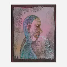 Ed Templeton, Jan #4, 2004, ink and gouache on paper