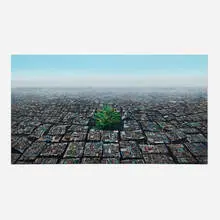 Treepark by Jeff Gilette, 2000, oil on canvas, sold Jul 2026