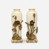 Royal Worcester, Large vases, set of two