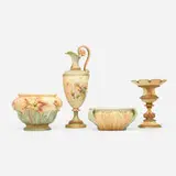 Royal Worcester, Collection of four works