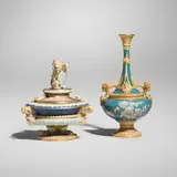 Royal Worcester, Vase and inkwell