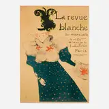 La Revue Blanche by Henri de Toulouse-Lautrec, 1895, lithograph in colors, sold Mar 2026