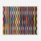 Yaacov Agam, Emanation, 1971, lithograph in colors