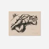 Ivan Albright, Reclining Nude (Into the Morning Sleeping)