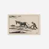 Thomas Hart Benton, Plowing it Under