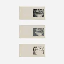Rockwell Kent, Untitled (decomposition prints), wood engraving in colors