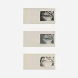 Rockwell Kent, Untitled (decomposition prints), wood engraving in colors