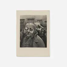 Kyra Markham, Mature Vision, 1935, lithograph