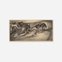Benton Murdoch Spruance, End Sweep, 1934, lithograph