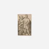 Albrecht Durer, The Peasant and His Wife at Market, 1519, engraving on laid paper
