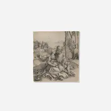 Albrecht Durer, The Ill-Assorted Couple, c. 1495, engraving