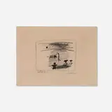 Pablo Picasso, Les Banderilles (from the A Los Toros Avec Picasso portfolio), 1961, lithograph on Arches