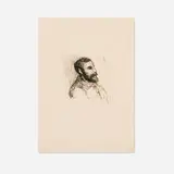 Pierre-Auguste Renoir, Le graveur V.J. Roux-Champion, c. 1908, soft-ground etching