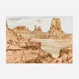 Philip Pearlstein, Monument Valley