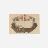 Grant Wood, Fruits, 1939, lithograph with hand-coloring