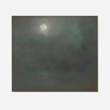 Glen Cooper Henshaw, Moonlight, pastel on paper