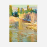 Kevin MacPherson, Thin Ice, oil on canvas