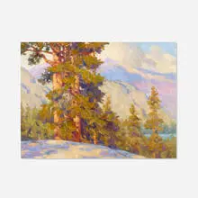 Gregory Hull, Afternoon High Sierra, 1998, oil on canvas