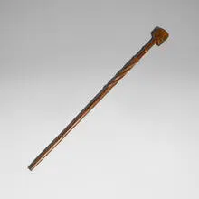 Kamba, Askari staff, carved wood