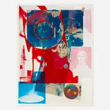 Robert Rauschenberg, Quarry Local One, 1968, offset lithograph in colors
