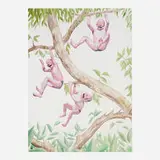 Yue Minjun, Untitled (Smile-ism No. 5), 2006, lithograph in colors
