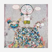 A Space for Philosophy by Takashi Murakami, 2013, offset lithograph in colors, sold Aug 2026