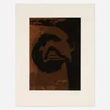 Robert Motherwell, Primal Sign V (Copper), 1981, aquatint, lift-ground etching and aquatint in colors on Arches Cover