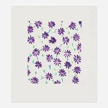 Donald Sultan, Wallflower 22 (from the Wallflowers portfolio), 2008, screenprint in colors