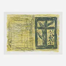 Günther Förg, Untitled (Fenster), 2001, lithograph in colors