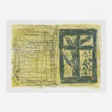Günther Förg, Untitled (Fenster), 2001, lithograph in colors