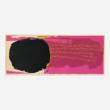 Corita Kent, gay great happenings, 1962, screenprint in colors