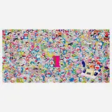 Wouldn't it be nice if we could do such a thing by Takashi Murakami and Fujio F. Fujiko, 2017, offset lithograph in colors, sold Aug 2026