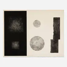 Dorothy Dehner, Lunar Series #1, 1970, lithograph on Arches