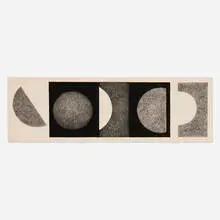 Dorothy Dehner, Lunar Series #7, 1971, lithograph on Arches