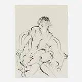 David Hockney, Celia Inquiring, 1979, lithograph on Toyoshi 80