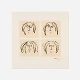 John Lennon, Mind Games, 1996, lithograph in colors on Arches