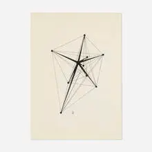 Dwinell Grant, Drawing G (from the Interrelation series), 1948, ink on paper