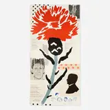 Donald Baechler, Thistle, 1999, lithograph in colors