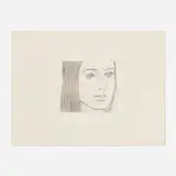 Alex Katz, Mary, 1972, etching and aquatint