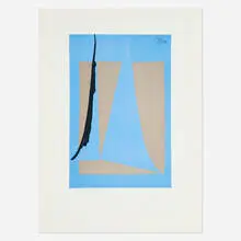 Robert Motherwell, Newport Opera, 1979, offset lithograph in colors on BFK Rives