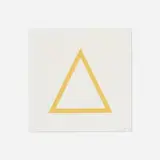 Sol LeWitt, Plate 7 (from Five Geometric Figures in Five Colors), 1986, screenprint on Hollands Register