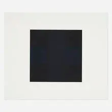Ad Reinhardt, Untitled (from the Ten Works by Ten Painters portfolio), 1964, screenprint in colors