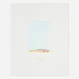 Wayne Thiebaud, Trout Fishing in America, 1994, lithograph in colors on Mohawk Superfine