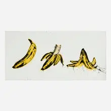 Thierry Guetta, Banana Split, 2015, screenprint in colors with spray paint and acrylic