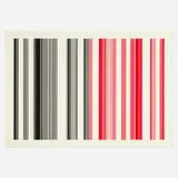 Gene Davis, Night Rider, 1983, screenprint in colors